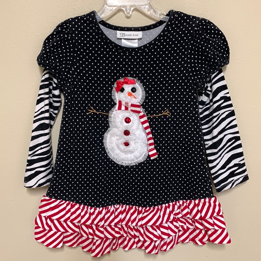 Bonnie Jean Snowman Christmas Shirt. ⛄️